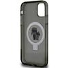 Karl Lagerfeld Klhmn61Hmrskck Iphone 11 / Xr 6.1 Czarny/Black Hardcase Ring Stand Karl&Choupettte Magsafe