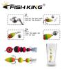 FishKing 1PC Soft Bass Lure Insect Lure With Sharp Hooks Weight 3.4G 4.7G Big/Small Size