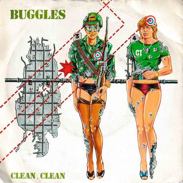

7inch Record BUGGLES Clean Clean WIP6584 Island Records 1980 UK Pop Used