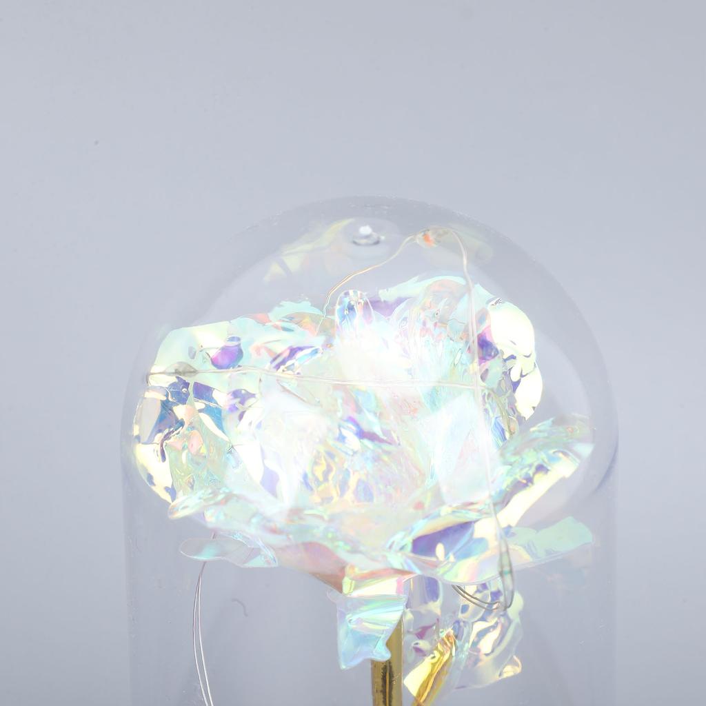 Blume Nachtlicht Innovative Multifunktionale Bunte Dekorative Glas Tischlampe Schreibtisch Ornament für Schlafzimmer Arbeitszimmer