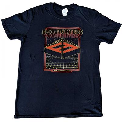 Foo Fighters Unisex-Erwachsene Run-Baumwoll-T-Shirt
