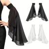 1 Pereche Elegant Mâneci Lungi Detașabile pentru Femei, Protecție Solară, Tulle, Încălzitoare pentru Brațe, pentru Nuntă, Purtare Zilnică, Accesorii Decorative Elegante