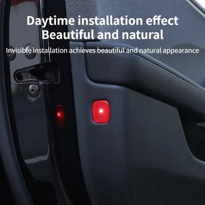For Tesla Model 3/Y/3+ Highland 2025 Car Door Warning Light Strong Flashing Light Warning LED Lamp Anti-collision Accessories