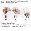 Wine Opener Needle Type Pneumatic Bottle Opener Portable Metal for Home Restaurant Party Wine Lovers Corkscrew Opener Tools Bar Accessories