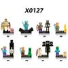 My Series World Minifigure Building Blocks Set (355-362) - Bagged Minifigure Toy