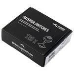 Switches Gateron - Glorious PC Gaming Race - Rouge - Lot de 120 - Mécanique - Filaire