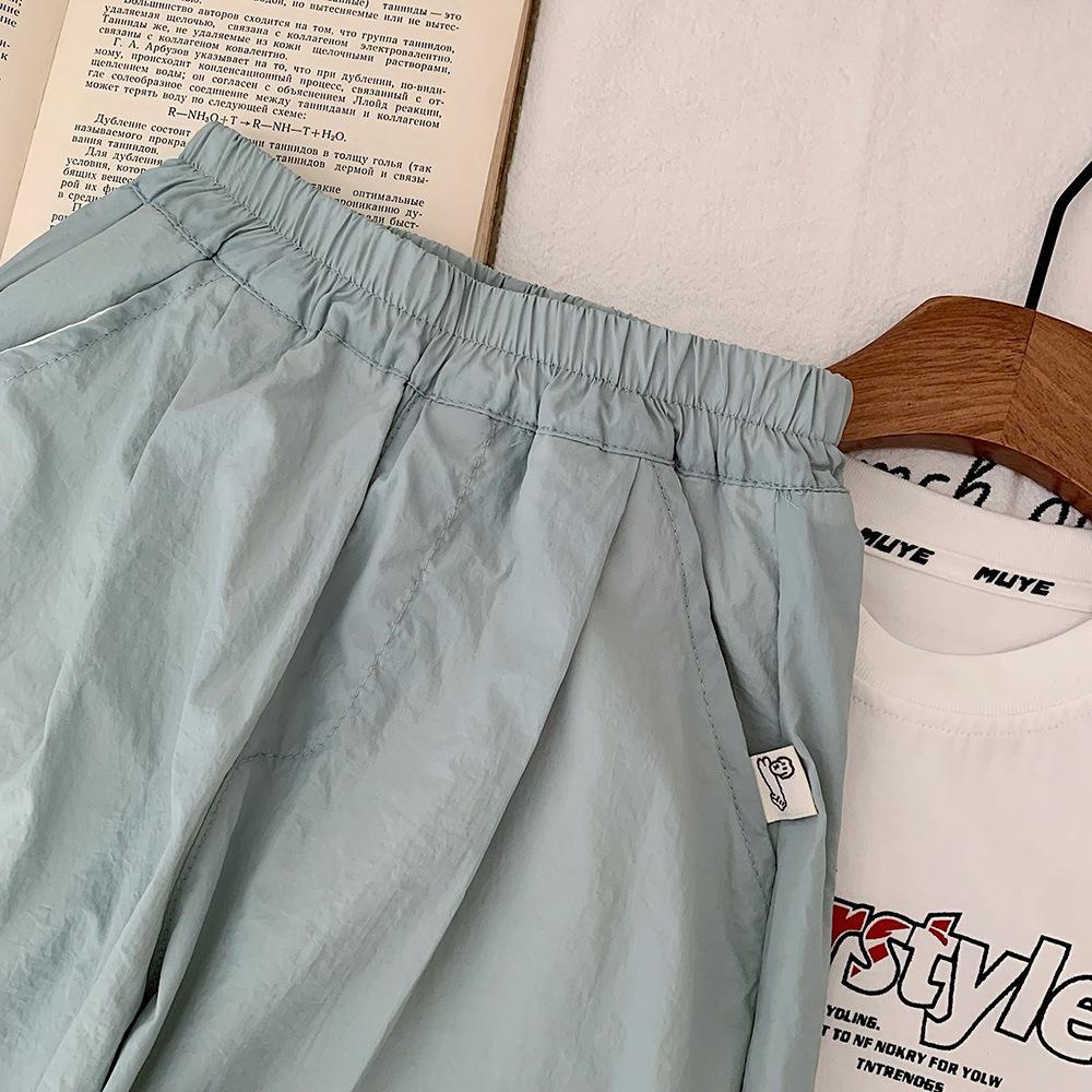 Children's Summer Casual Mosquito-Proof Pants - Versatile Nine-Point Length for Boys and Girls