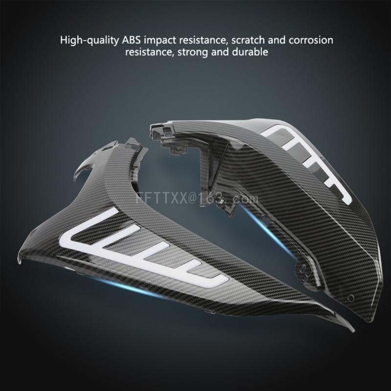 Carbon Fiber Motorcycle Cover Protective Guard Decorative Frame Accessories Lightweight Fit for NMAX155 2020-2023