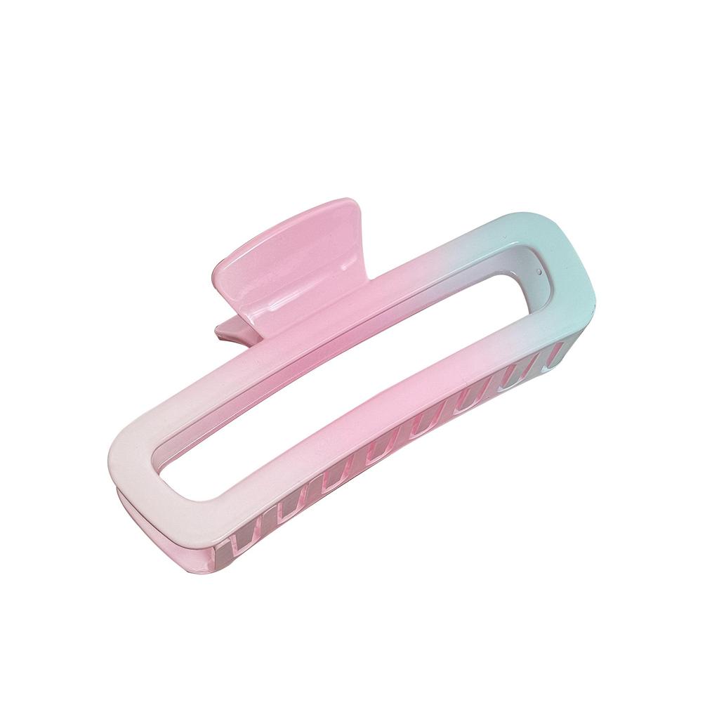 Fashionable Hair Claw Clips In Stunning Gradient Colors For Elegant Summer Looks