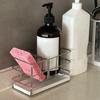with Drip Tray Kitchen Sink Drainage Rack Dishwashing Liquid Storage Shelf  Bathroom