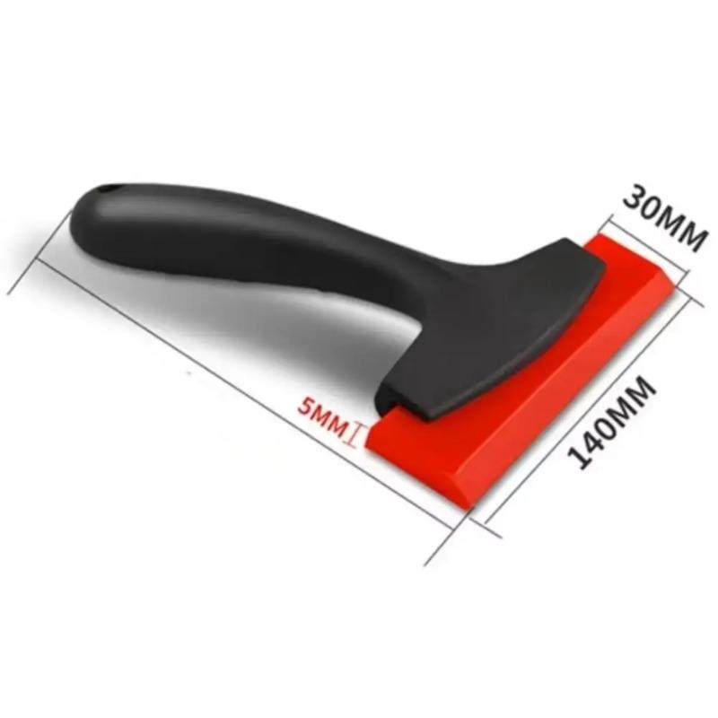 1pcs Tile Gap Cleaning Scraper, Shovel Grout for Tiling Car Film Glass Snow Ice Trowel Remover Rubber Squeegee