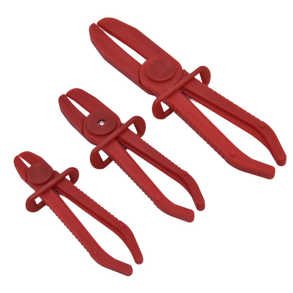 3Pcs Hose Pinch Pliers Fuel Line Brake Clamp Nylon Tool Set Kit for Workshop Factory