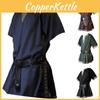 Authentisches Mittelalter Renaissance Tunika Oberteil Hemd Für Wikinger Nordmann Cosplay Events