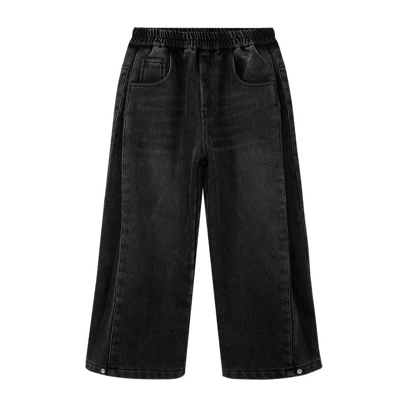 Boys  Plush Lined Warm Winter Denim Jeans 160