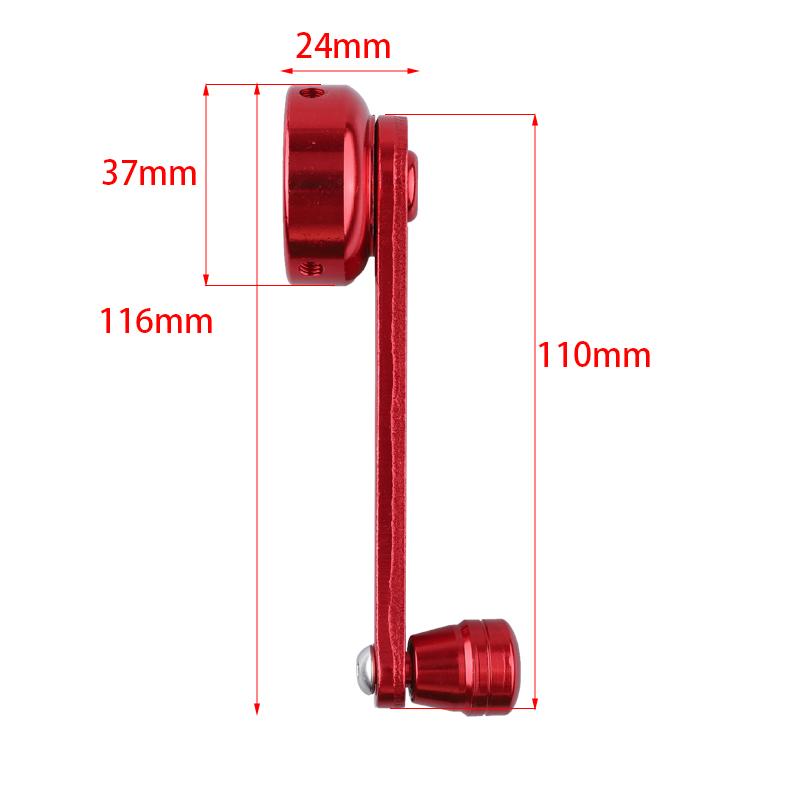 Universal Aluminum Alloy Car Manual Window Lifting Crank Handle Winder Lifter Riser Car Accessories Replacement
