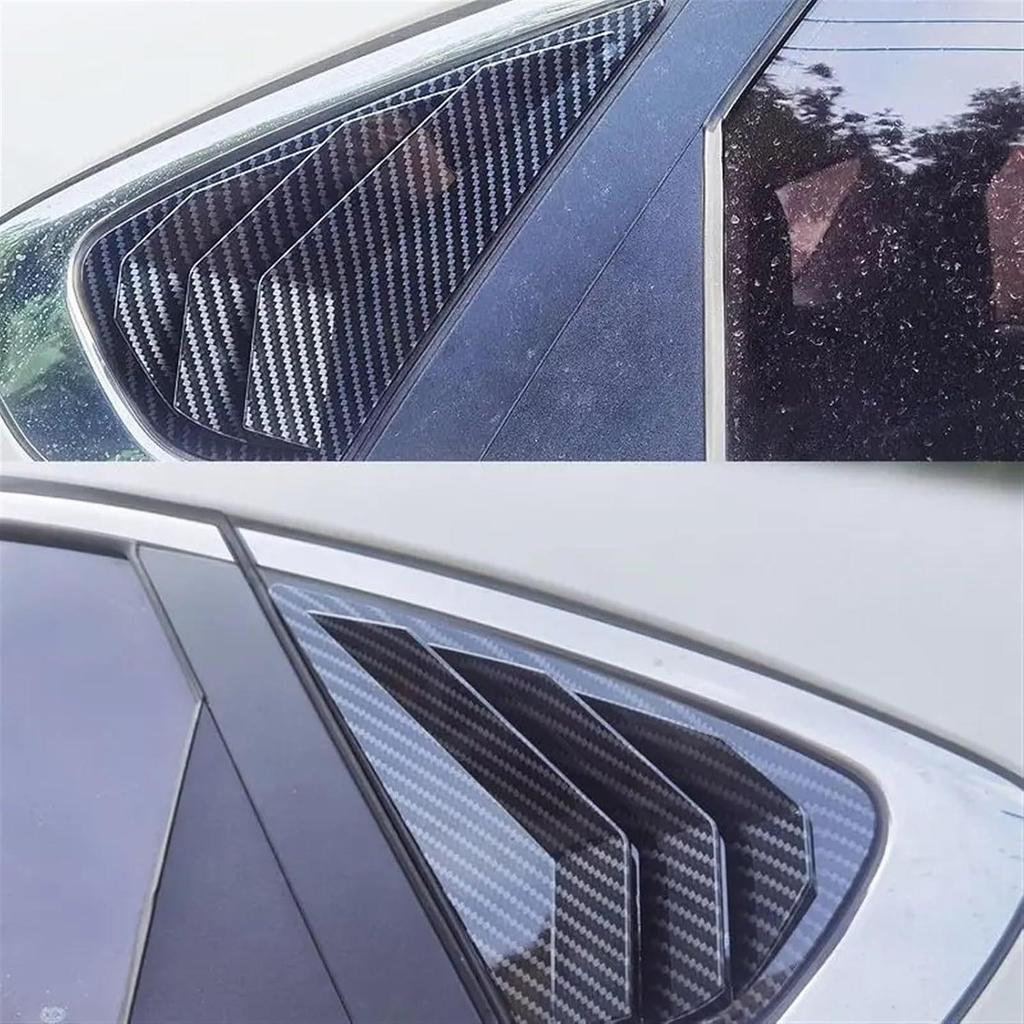 Rear Side Louvers for 19-21 K3: Large & Small Body Kit with Rear Triangle Air Outlet Mod.