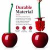 1PC Creative Lovely Cherry Shape Lavatory Toilet Brush Holder Set Toilet Holder Standing Bathroom Cleaning Brush Accessories