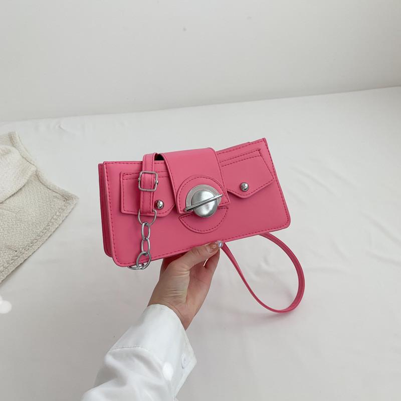 Trendy Casual Shoulder Bag 2023 Summer Simple Chic Small Square Bag Women's Handbag Street Style