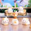 Mini Cat Desktop Decoration Resin Animal Figurine Cute Miniature Figurines  Home Decor