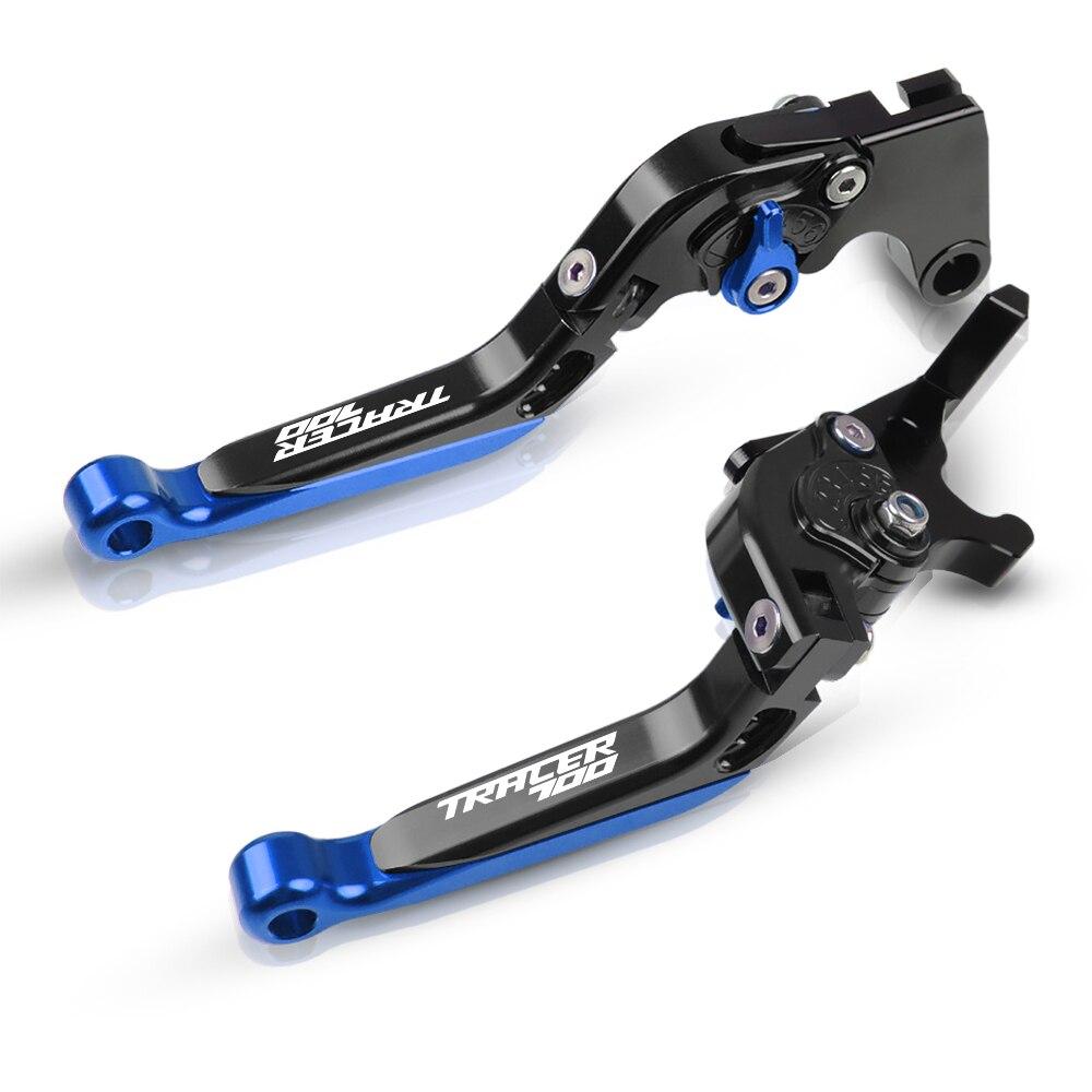 Motocyklová spojková brzdová páka CNC výsuvné nastavitelné skládací páky PRO YAMAHA TRACER700 TRACER 700 2016 2017