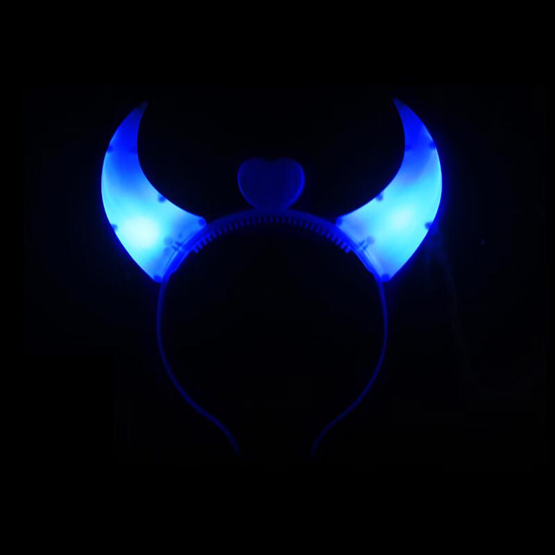 Glowing Ox Horn Headband Toy