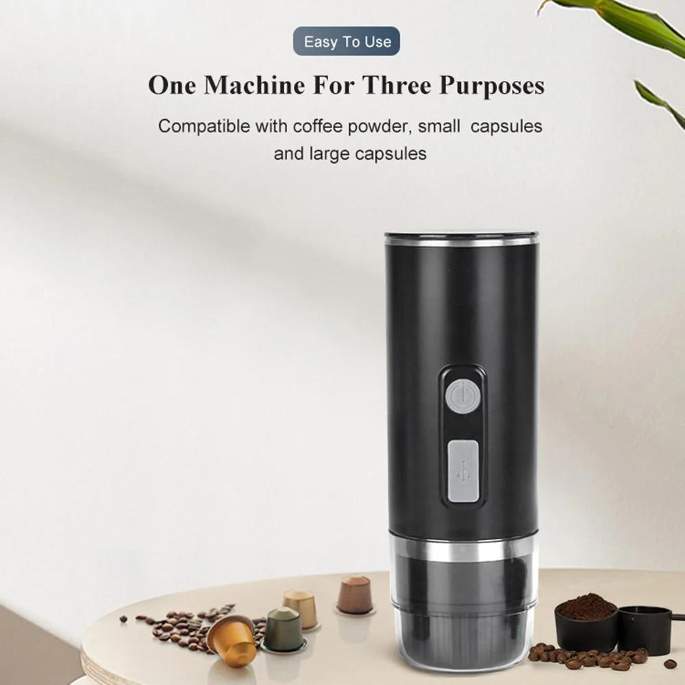 2025 New Full-Automatic Espresso Coffee Machine Mini For Large And Small Capsules