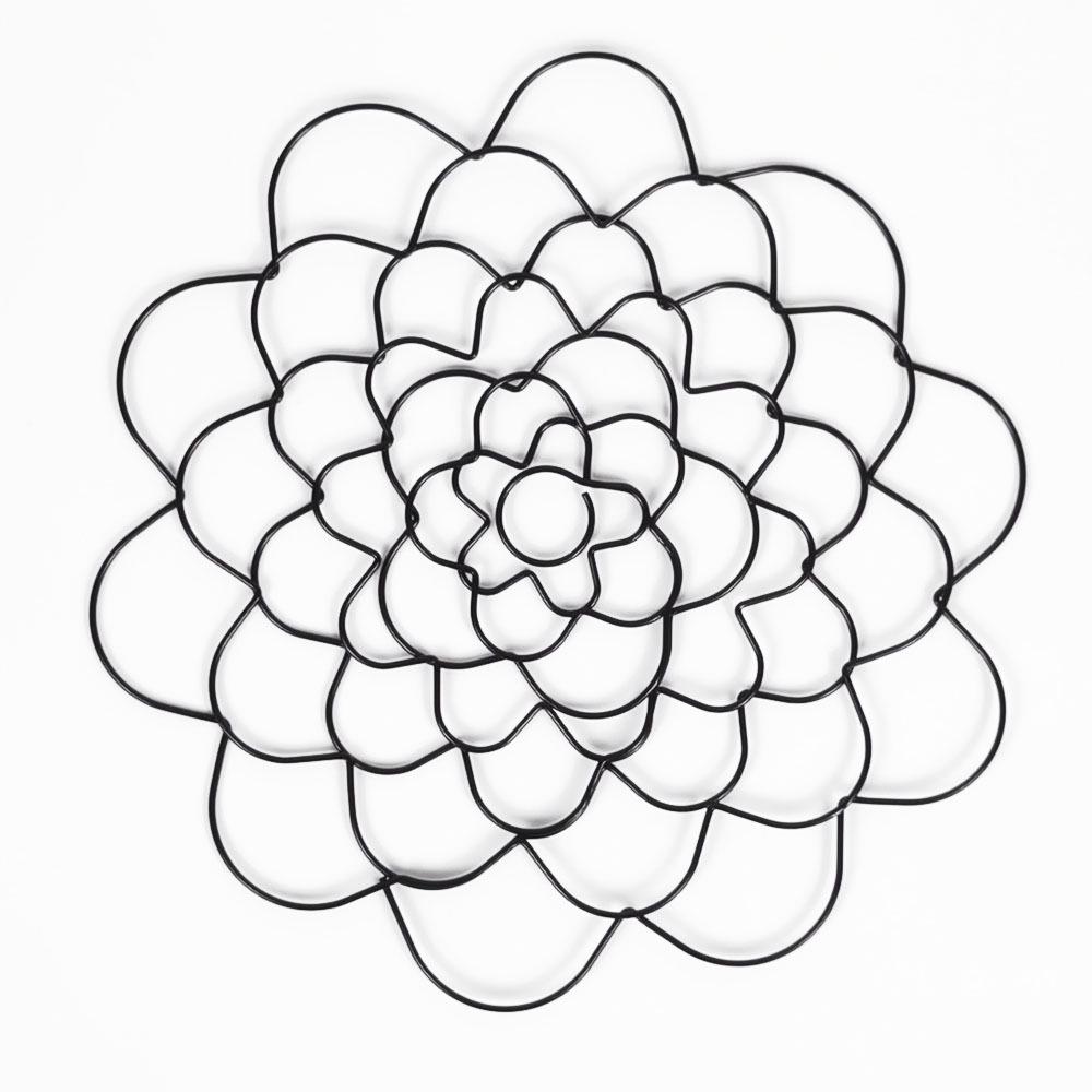 Foldable Metal Laser-Cut Floral Arrangement Grid – Trending Flower Arranging Aid