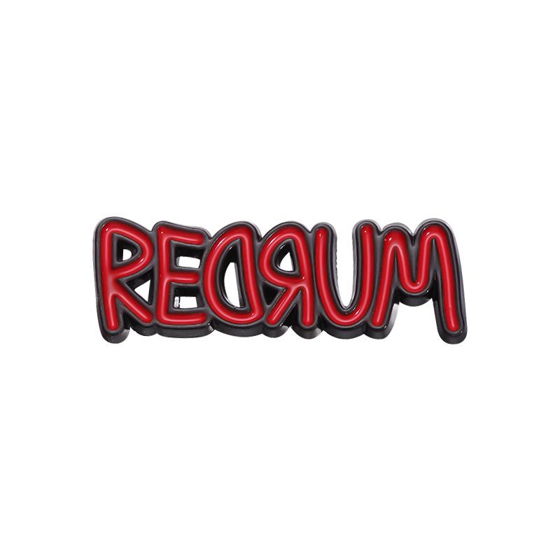 

Metal Stylish Personalized Brooch With Enamel Finish And Fun Letter Design All For