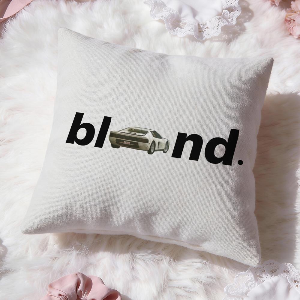 Blond F-Frank O-Ocean Cushion Cover Premium Comfort Reversible Pillow Cove -Two in One Design for Any Room & Car Interior