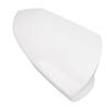 Side Mirror Cover Cap Unpainted White Rearview Wing Mirror Cap Weather Resistant Replacement for Elantra 2021 To 2023