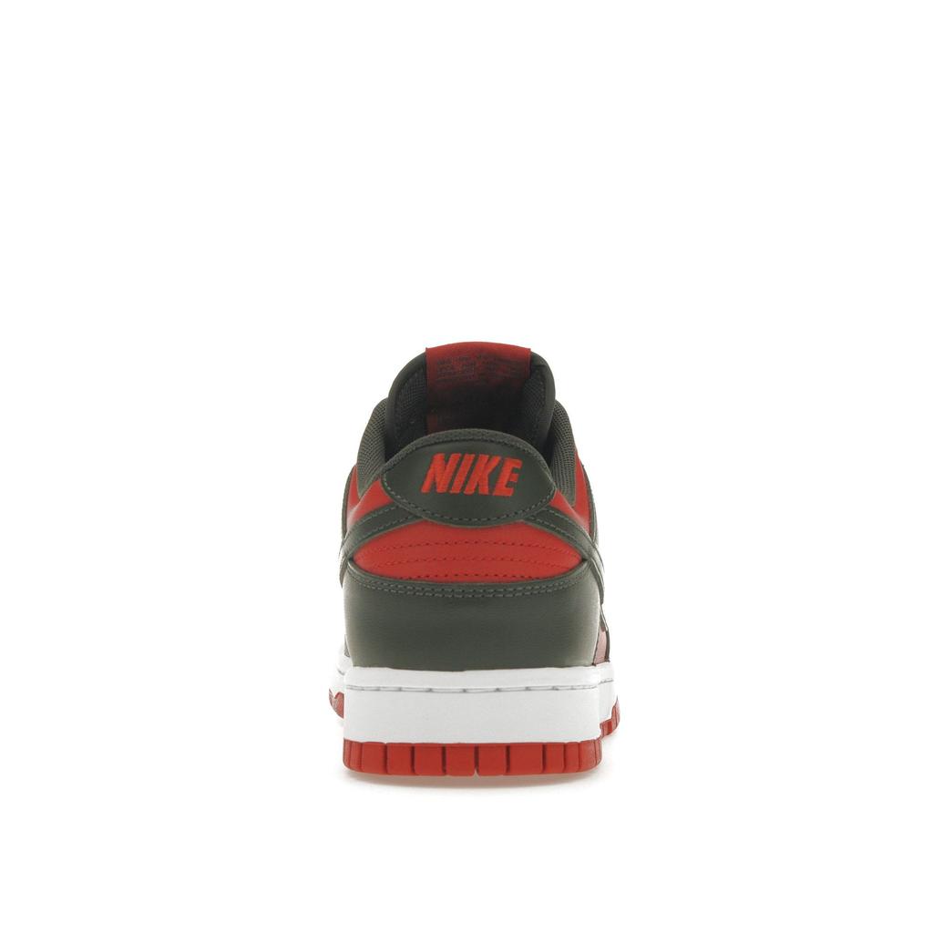 Nike Dunk Low Cargo Khaki Mystic Red Men Sneakers Green White DV0833-600