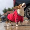Reflective Puppy Dog Raincoat with Harness Waterproof Pet Clothes Yorkshire Outfit Apparels Masoctas Impermeables Para La Lluvia