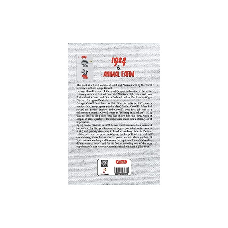 1984 & Animal Farm ( ) Combo "This book is a 2in1 combo of 1984