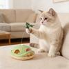 Electric Automatic Rotating Butterfly Cats Toy - Turtle  Shape Interactive Pet Toy For Cats' Self-Entertainment & Hunting Stimulation