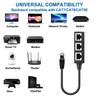 RJ45 Ethernet Cable Splitter Network Adapter,Ethernet Splitter 1 To 3 Cable Suitable Super LAN Ethernet Connector Adapter Cat 6