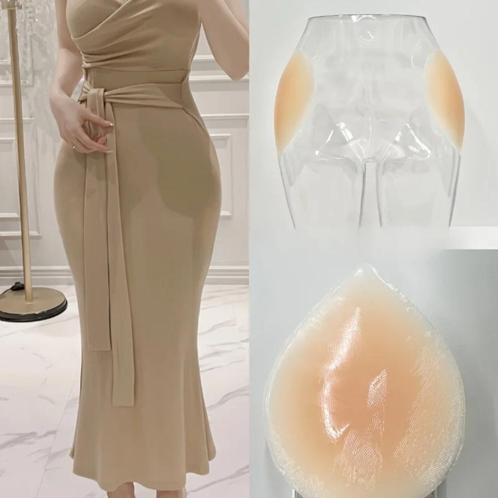 Non-marking False Hip Width Pad Silicone Butt Pads Fashion Hip Sticker Women