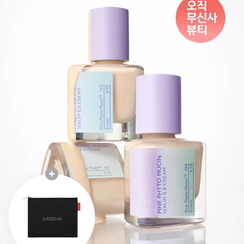 Крем-сыворотка BB с эффектом наложения слоя Fit Fine Phytomucin (Выберите 1 из 2) (+Бесплатный чехол) Brand