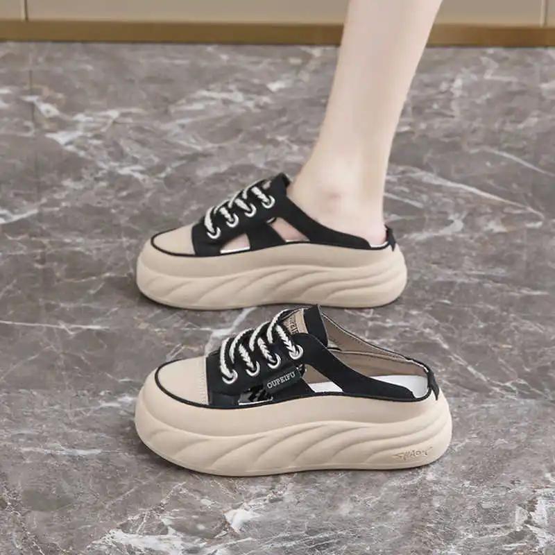 Fashion Backless Non Slip Woman Boot Training Sneakerss Women Sneakers Shoes For Women Size 45 Sport Zapato Super Offers Bity