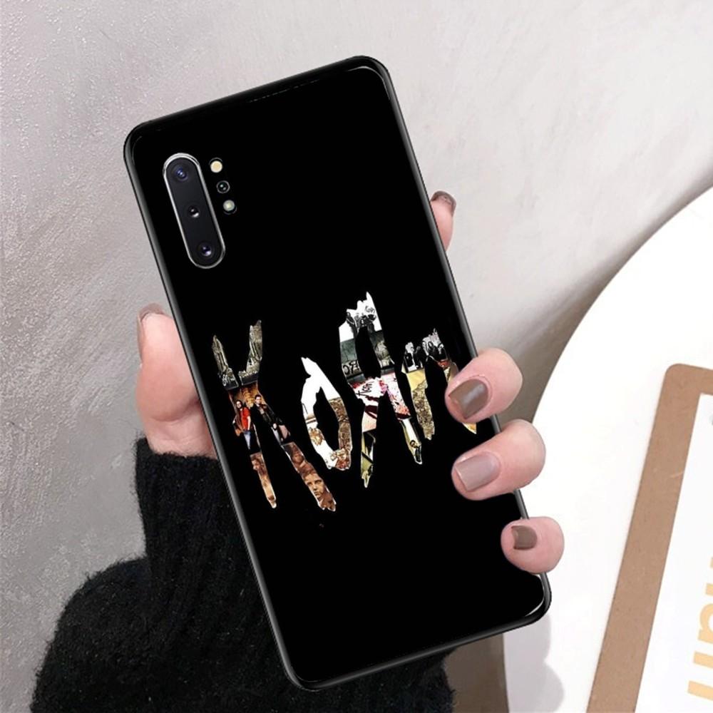 K-korn Music Hot Band Phone Case For Samsung Note 8 9 10 20 Pro Plus Lite M 10 11 20 30 21 31 51 A 21 22 42 02 03 Samsung Note10 Pro