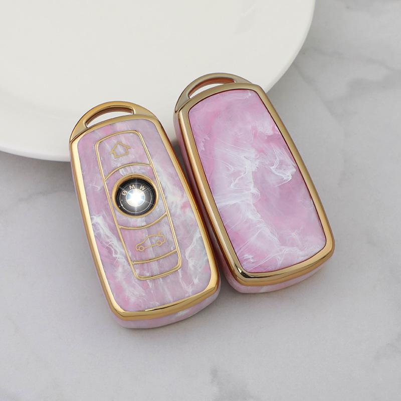 

Compatible Key Case for BMW 3 Series, 5 Series, X1, X5, X6, E90, Z4 - Set of 7