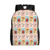 S-Snoopies Backpacks for Men Women Waterproof School College Manga Bag Print Bookbag