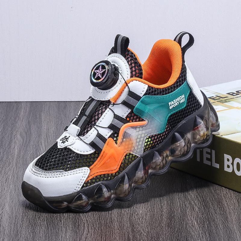 Chitu Series 7 Boys  Lightweight Breathable Mesh Sports Shoes with Rotating Buckle Size 34