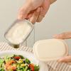 304 Stainless Steel Seasoning Box Leak-proof Condiment Containers Portable Sauce Cup