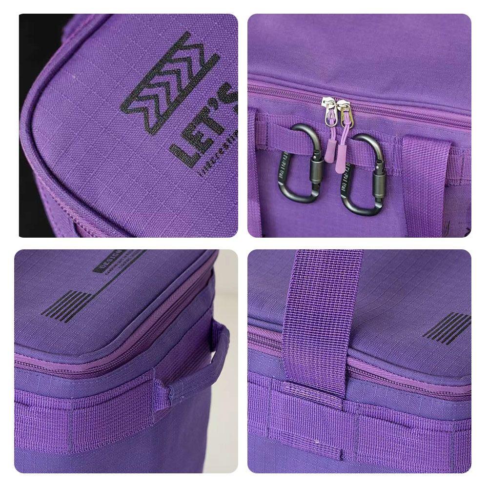 Folding Camping Picnic Box Large Capacity Outdoor Storage Box Camping Storage Bag  Picnic Tool