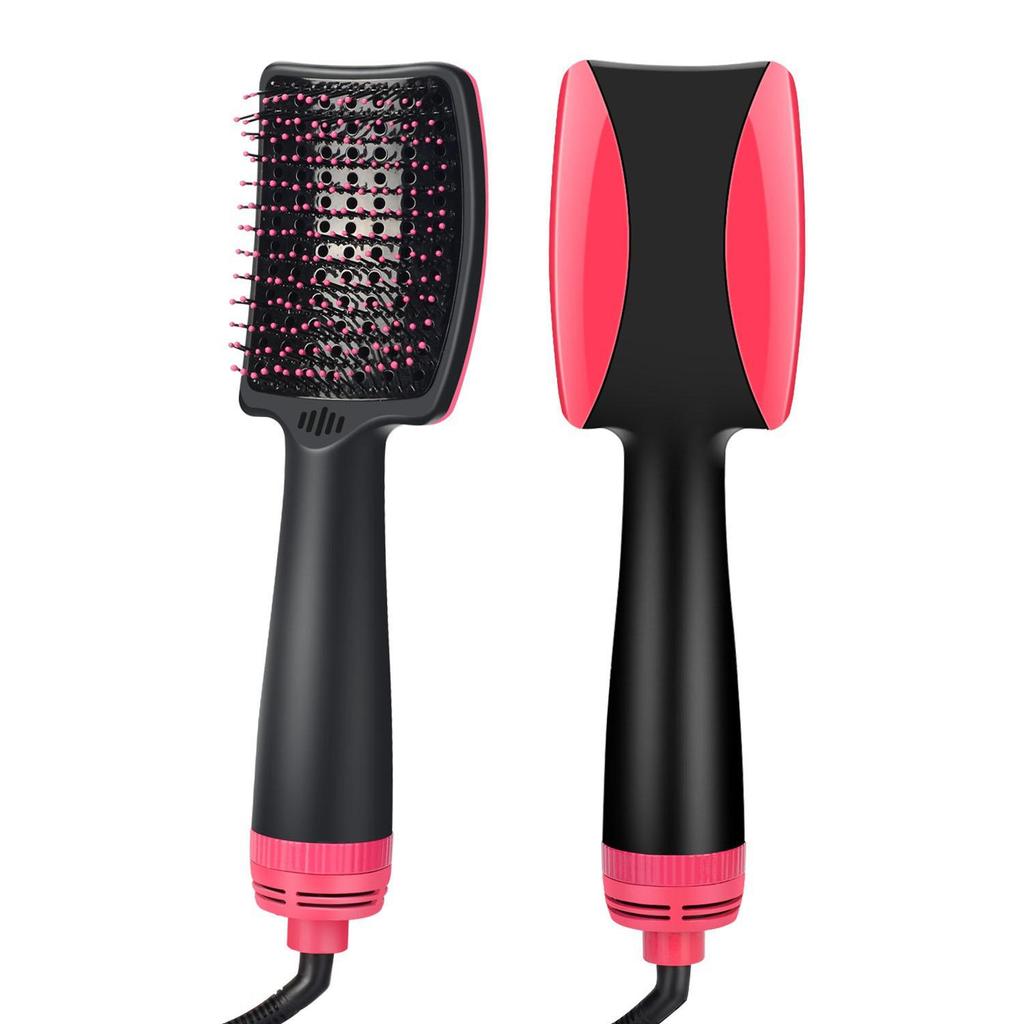 3-in-1 Ionic Blow-Drying Comb: Large Wave Hot Air, Dual-use for Dry/Wet, Straight/Curly Hair, Quick Styling.