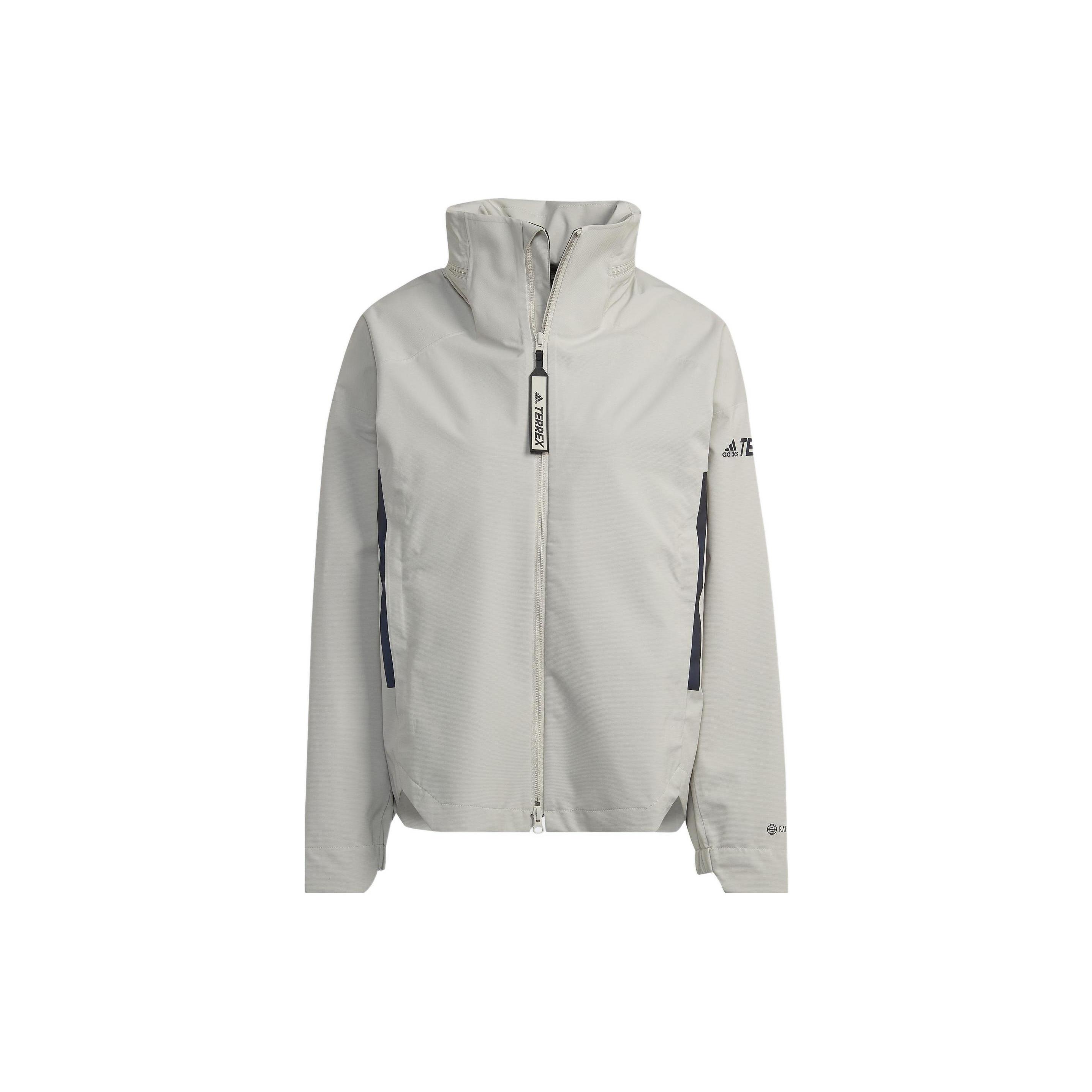 (WMNS) adidas Terrex CT Myshelter RAIN.RDY Jackets  Beige  Women s HG6024 L
