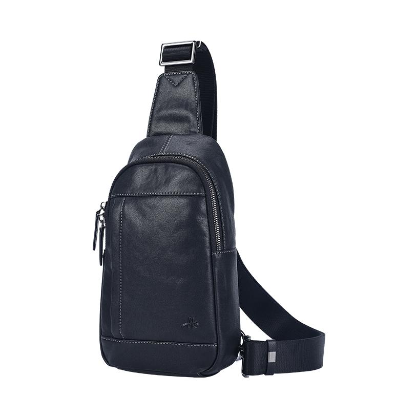 

Новая поясная сумка Hush Puppies из коровьей кожи через плечо, сумка-слинг среднего размера, мужская, черная HA-1811792W-5723 17.0*7.1*26.9CM