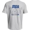 Under Armour American Vintage Graphic Crew Neck Short Sleeve T-Shirt Men Tops Light-Modern-Gray 1376854-011