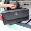 For Volvo XC90 XC60 V50 S60 V70 V60 V40 S90 Olestar AWD XC40 S8 Car Felt Cloth Storage Bag Trunk Organizer Box Folding Tool Case