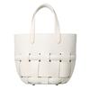 Tote Cowhide Bag 2025 New Versatile Large Capacity Woven Vegetable Basket Niche Genuine Leather Commuting Handbag